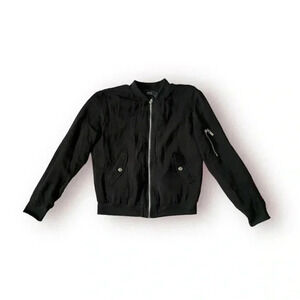 Privy black bomber jacket